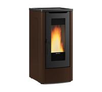 Poêle à granulés La Nordica Extraflame Dahiana 5.0 Evo 10 kW Verkleidung Stahl Bronze