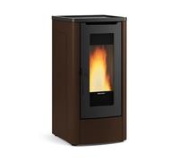 Poêle à granulés La Nordica Extraflame Dahiana VFS 10 kW Revêtement en acier bronze