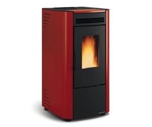 Poêle à granulés La Nordica Extraflame Ketty 5.0 | 6,5 kW acier bordeaux
