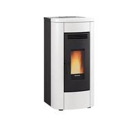 Poêle à granulés La Nordica Extraflame Klaudia 5.0 | 8 kW acier blanc