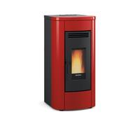 Poêle à granulés La Nordica Extraflame Klaudia Plus 5.0 | 8 kW acier bordeaux