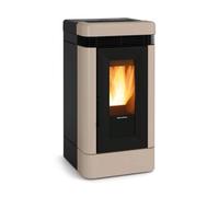 Poêle à granulés La Nordica Extraflame Lucia.16 12,1 kW Majolika Taupe