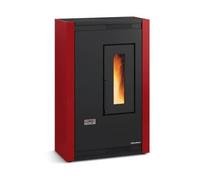 Poêle à granulés La Nordica Extraflame Luisella 5.0 | 5,1 kW acier bordeaux