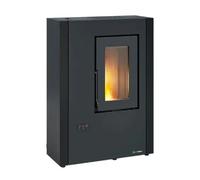 Poêle à granulés La Nordica Extraflame Luisella 5.0 Maxi 7 kW acier noir