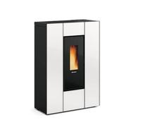 Extraflame Urail Plus Blanc À Crystal Poêle Pellet 8KW 1283007