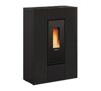 Poêle à granulés La Nordica Extraflame Marilena Plus Crystal 5.0.16 | 8 kW Revêtement en verre noir