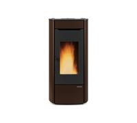 Poêle à granulés La Nordica Extraflame Marina Idro H13 | 17,5 kW Hydro Revêtement en acier bronze
