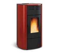 Poêle à granulés La Nordica Extraflame Raffaella Idro H15 5.0 | 19 kW hydro Revêtement acier Bordeaux