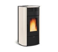 Poêle à granulés La Nordica Extraflame Raffaella Idro H18 5.0.16 | 23,6 kW Hydro Acier ivoire