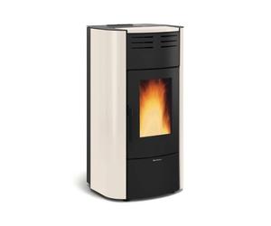 Poêle à granulés La Nordica Extraflame Raffaella Idro H18 5.0 | 23,6 kW hydro Acier ivoire