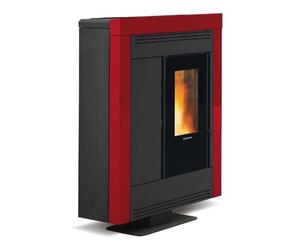 Poêle à granulés La Nordica Extraflame Souvenir Plus Steel 5.0 | 10 kW acier bordeaux