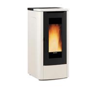 Poêle à granulés La Nordica Extraflame Teorema Plus AD 12 kW Acier ivoire