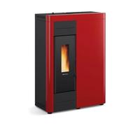Poêle à granulés La Nordica Extraflame Virna Idro.16 | 14,5 kW Hydro acier bordeaux
