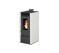 INTERSTOVES - Poêle à granules MARINA 14 Etanche Canalisable - Blanc