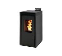 Poêle à granulés étanche MARINA - 6 KW - Noir