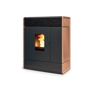 Poêle à granulés MCZ AKI Hydromatic 24 M2+ 24,2 kW céramique couleur sable