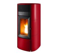 Poêle à granulés MCZ CLUB Air 10 M3 10 kW céramique bordeaux