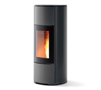 Poêle à granulés MCZ HALO Air 8 M2 8,1 kW acier argent