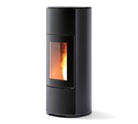 Poêle à granulés MCZ HALO Air 8 M2 8,1 kW acier noir