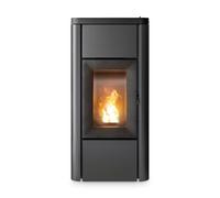 Poêle à granulés MCZ MIDA Air 8 S1 8,3 kW acier noir