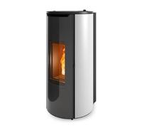 Poêle à granulés MCZ MINI Air 6 XUP! 6,3 kW Revêtement métal blanc