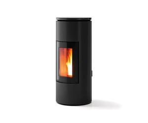 Poêle à granulés MCZ MOOD Comfort Air 8 M2 8,1 kW acier noir