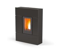 Poêle à granulés MCZ RAY Comfort Air 8 XUP! M2 7,8 kW acier noir