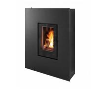 Poêle à granulés MCZ Rock Comfort Air 8 S1 5S 7,9 kW revêtement noir