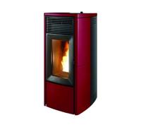Poêle à granulés MCZ STAR Hydromatic 12 M2+ 11,9 kW céramique bordeaux
