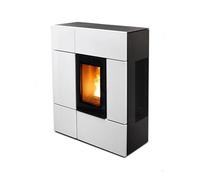 Poêle à granulés MCZ STREAM Comfort Air 12 M2 11,9 kW acier blanc