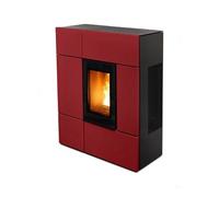 Poêle à granulés MCZ STREAM Comfort Air 12 M2 11,9 kW acier bordeaux