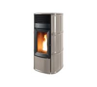 Poêle à granulés MCZ SUITE Comfort Air Matic 12 M3 Core 12 kW céramique crème