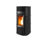 Poêle à granulés MCZ SUITE Comfort Air Matic 12 M3 Core 12 kW céramique noir mat