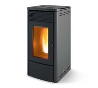 Poêle à granulés MCZ TECLA Air 6 M1+ 6,3 kW acier argent