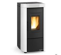 Poêle à granulés - NORDICA EXTRAFLAME - Moira Evo - 7 kW - Blanc