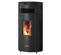 Poêle à granulés Oranier Santa 8 kW Acier noir