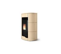 Poêle à granulés Palazzetti Ecofire Anna 12 kW Revêtement en céramique crème