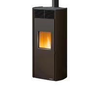 Poêle à granulés Palazzetti Ecofire Clelia US Pro 2 | 12 kW Revêtement en acier Mokka