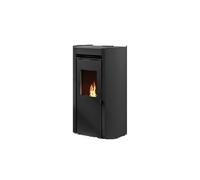 Poêle à granulés Palazzetti Ecofire Flo TC 9 kW Revêtement en acier noir