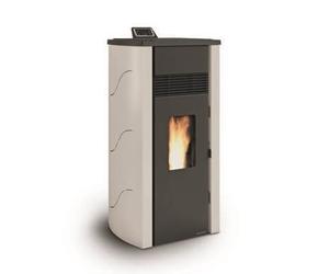 Poêle a granulés Palazzetti Ecofire Lia 8 kW Revêtement en acier ivoire