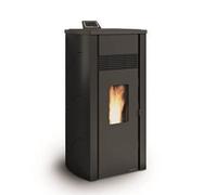 Poêle a granulés Palazzetti Ecofire Lia 8 kW Revêtement en acier noir