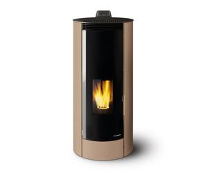 Poêle à granulés Palazzetti Ecofire Melita 8 kW Revêtement en acier café au lait