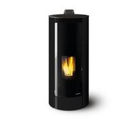 Poêle à granulés Palazzetti Ecofire Melita 8 kW Revêtement en acier noir