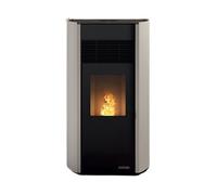 Poêle à granulés Palazzetti Ecofire Milù 8 kW Revêtement en acier blanc