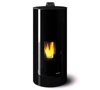 Poêle à granulés Palazzetti Ecofire Nina 8 kW Revêtement en acier noir