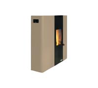 Poêle à granulés Palazzetti Ecofire Scarlet TC US 9 kW Acier ivoire