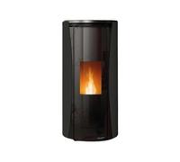 Poêle à granulés Palazzetti Ecofire Vivi TC 9 kW acier noir