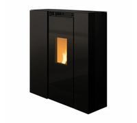Poêle à granulés Palazzetti Tiffany Idro TC 21 kW Hydro acier noir