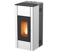 Poêle à granulés RED Ren Air 6 S1 6,3 kW acier blanc