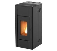 Poêle à granulés RED Ren Air 6 XUP! S1 6,3 kW acier noir